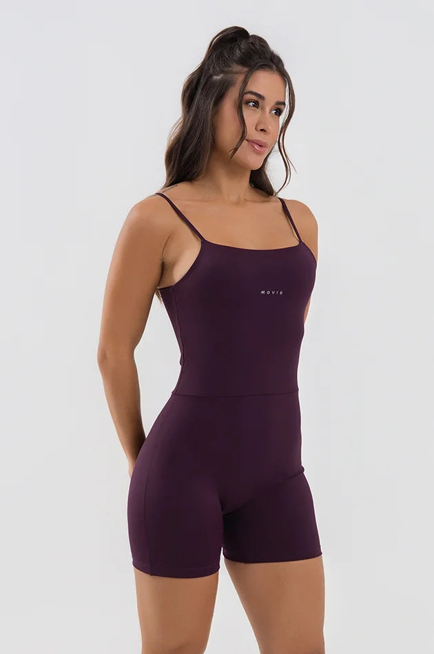 Saphyra Movie Fitness Romper - Acai