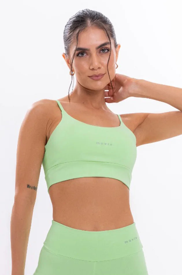 Basic Fitness Bras - Light Green
