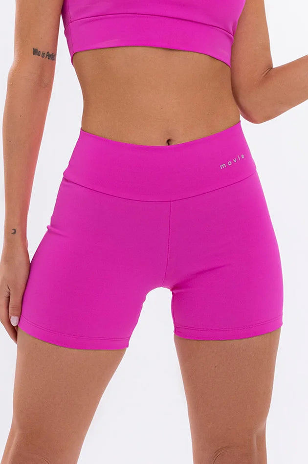 Basic Fitness Shorts - Neon Pink