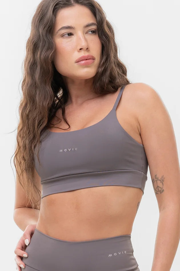 Basic Fitness Bras - Gray