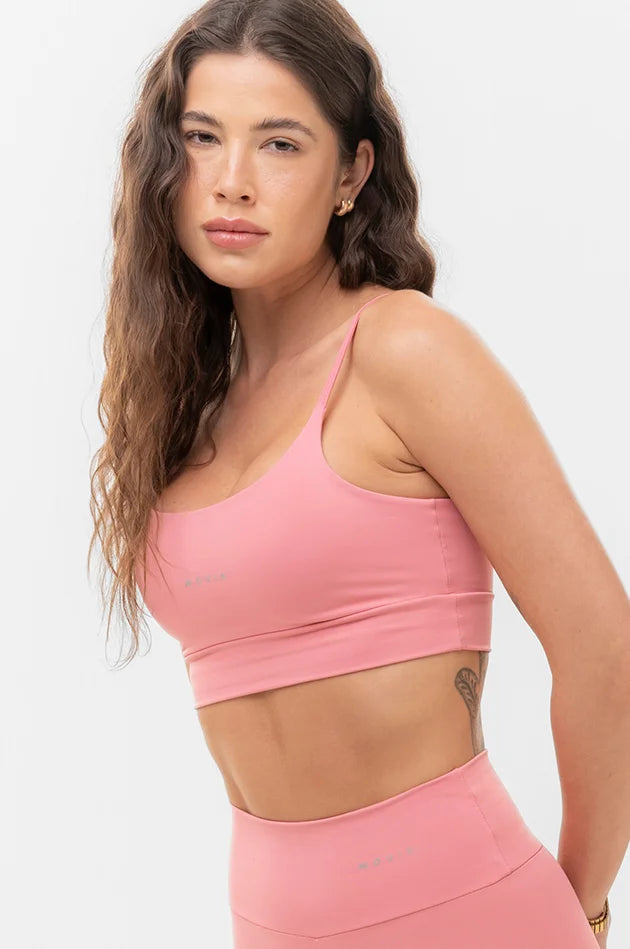 Basic Fitness Bras - Light Pink